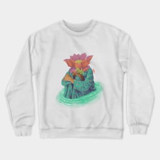 Live like the lotus Crewneck Sweatshirt